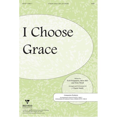 I Choose Grace SATB