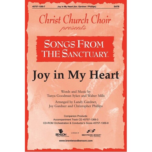Joy In My Heart SATB