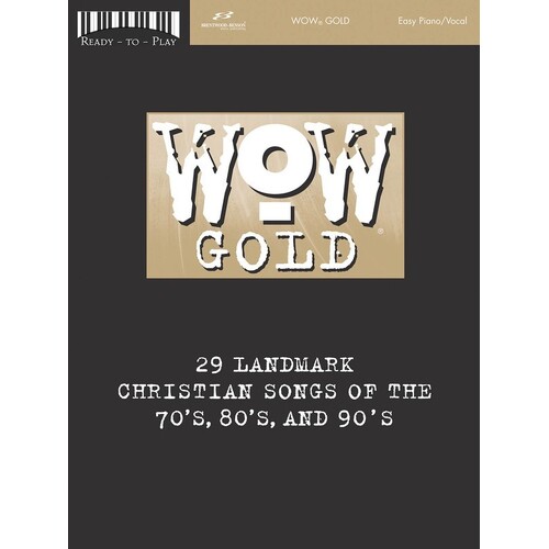 Wow Gold Easy Piano Voc (Softcover Book)