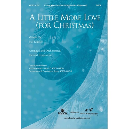 A Little More Love SATB