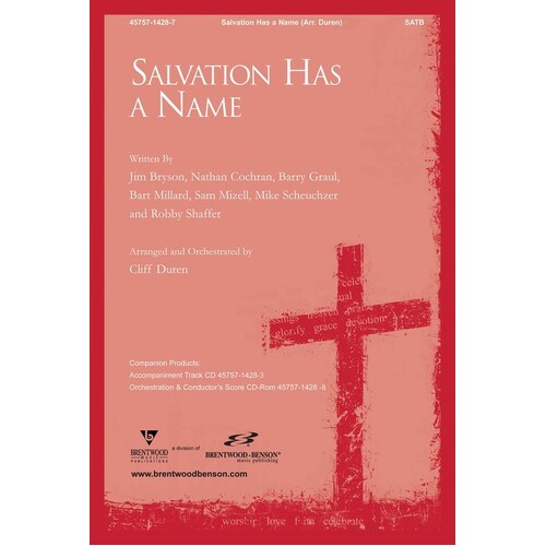 Salvation Has A Name SATB