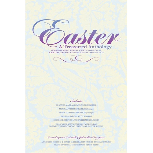Easter A Treasured Anthology Choral Book SATB