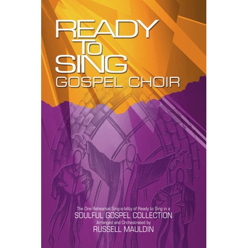 Ready To Sing Gospel Choir Choral Book SATB