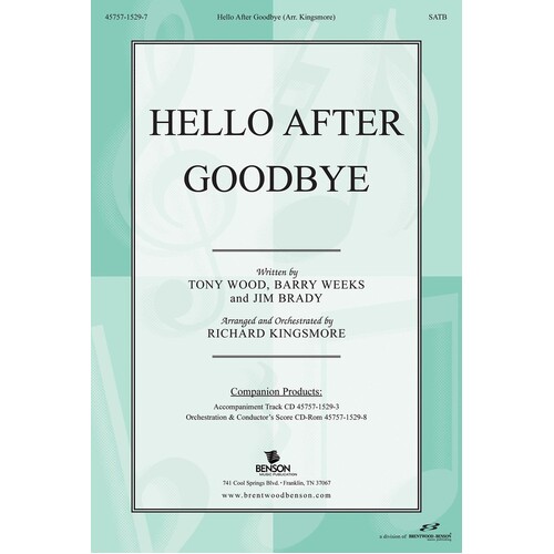 Hello After Goodbye SATB