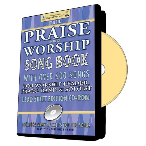 Praise And Worship Fake Book CDrom (CD-Rom Only)