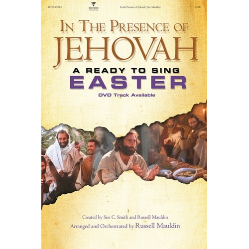 Presence Of Jehovah Choral Book SATB