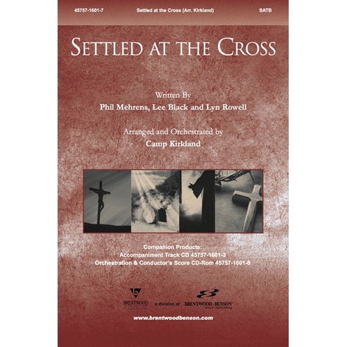 Settled At The Cross SATB