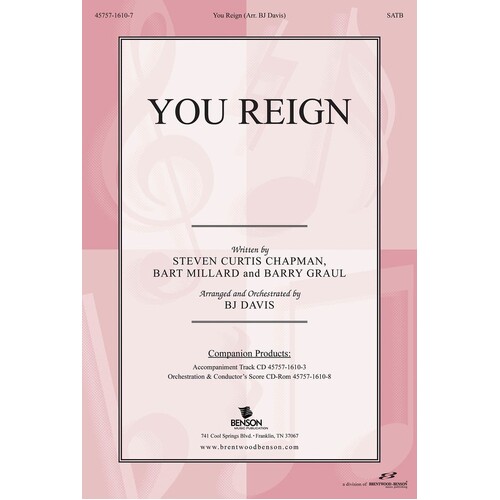 You Reign SATB