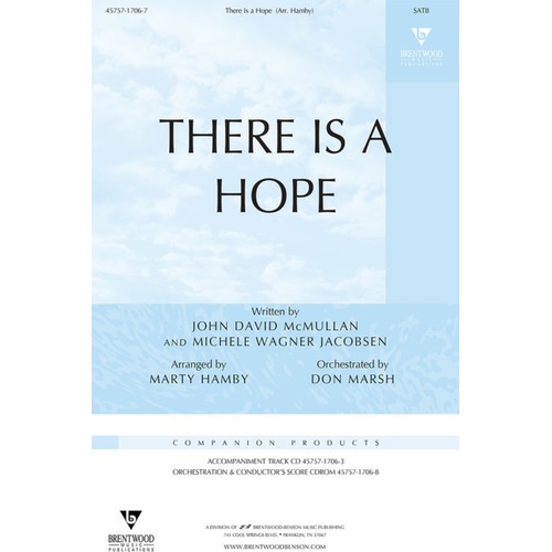 There Is A Hope SATB