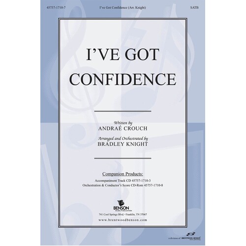 Ive Got Confidence SATB