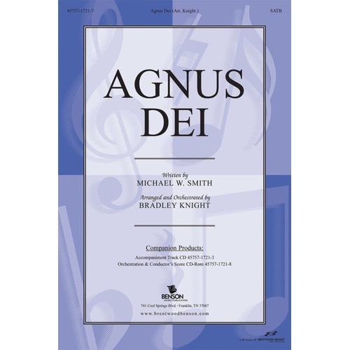Agnus Dei SATB