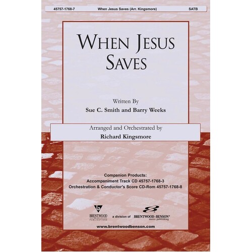 When Jesus Saves SATB
