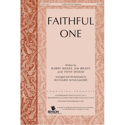 Faithful One SATB