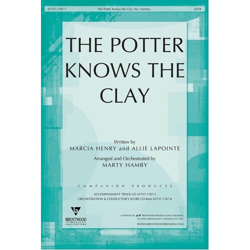 Potter Knows Clay SATB