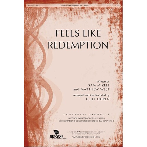 Feels Like Redemption SATB