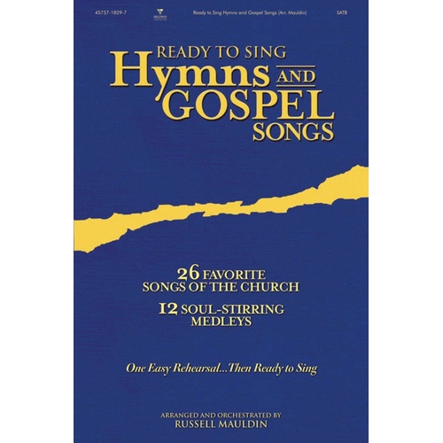 Ready To Sing Hymns/Gosp Songs Book-SATB