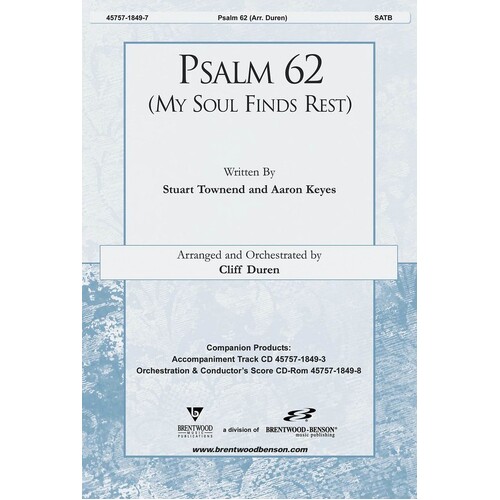 Psalm 62 (My Soul Finds Rest) SATB