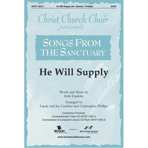 He Will Supply SATB