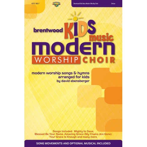 Kids Modern Worship Choir Unison/2Pt
