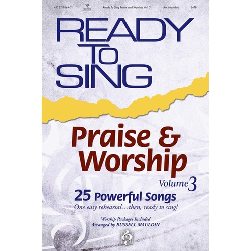 Ready To Sing Praise/Worship V3 SATB