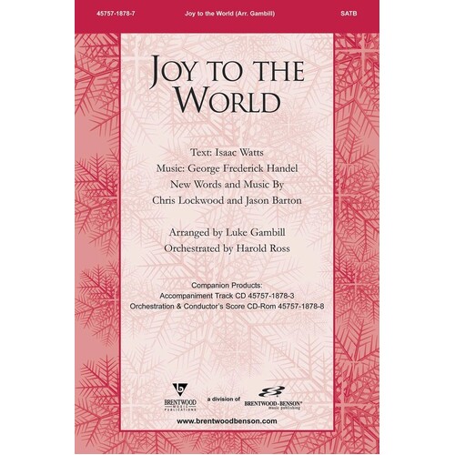 Joy To The World SATB