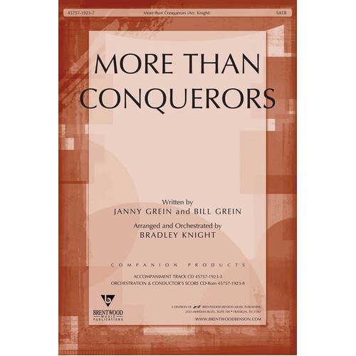 More Than Conquerors SATB