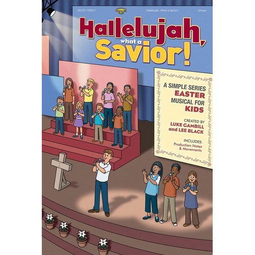 Hallelujah What A Savior Unison/2Pt