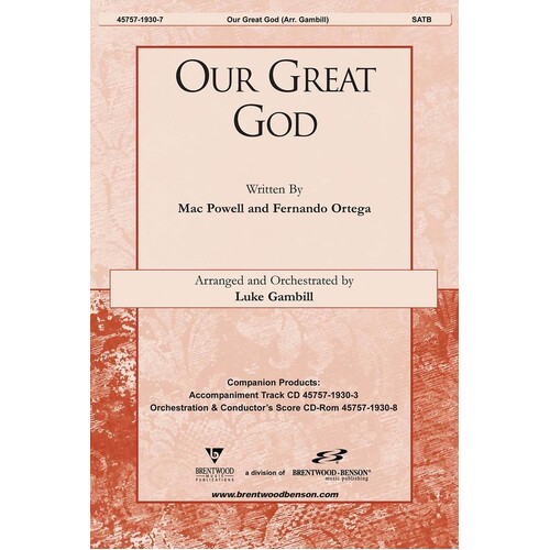 Our Great God SATB