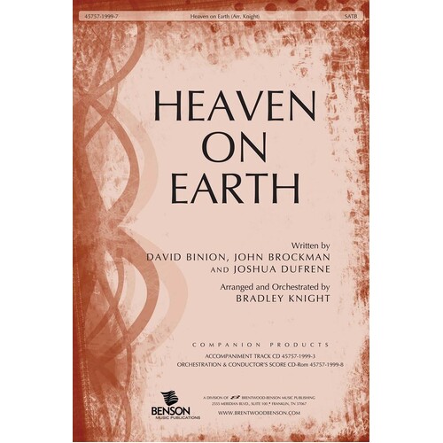 Heaven On Earth SATB