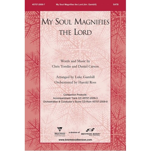 My Soul Magnifies The Lord SATB