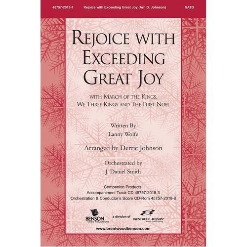 Rejoice With Exceeding Great Joy SATB