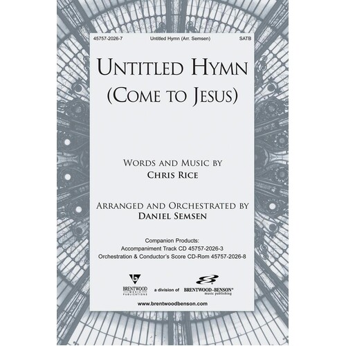 Untitled Hymn (Come To Jesus) SATB