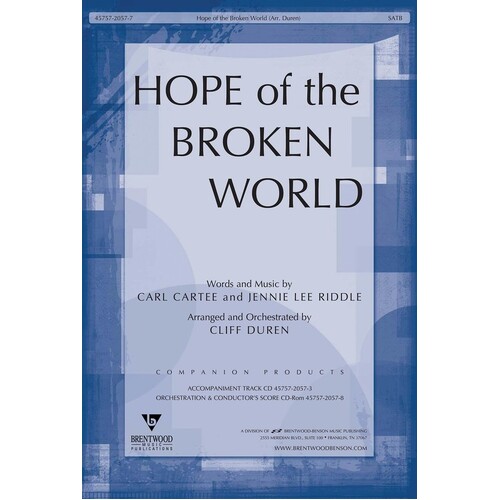 Hope Of The Broken World SATB