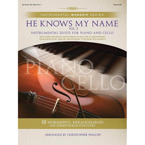 He Knows My Name V3 Piano/Vc Stereo Track CD (CD Only)