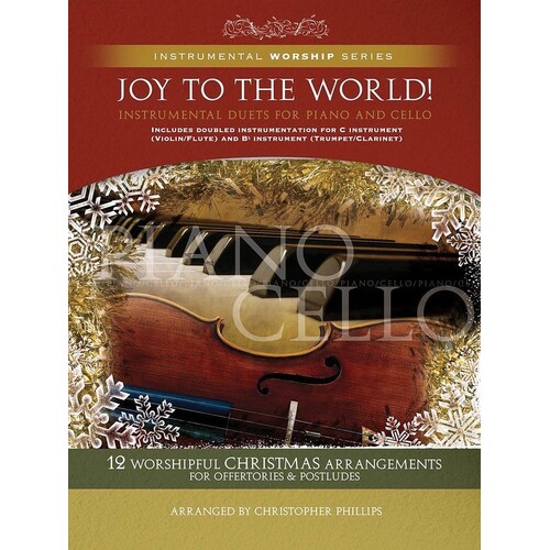 Joy To The World! Piano/Vc Stereo Track CD (CD Only)