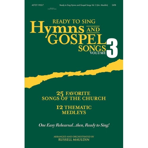 Ready To Sing Hymns/Gospel V3 SATB