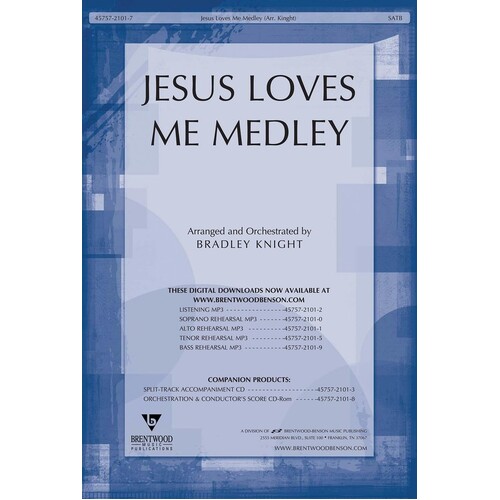Jesus Loves Me SATB