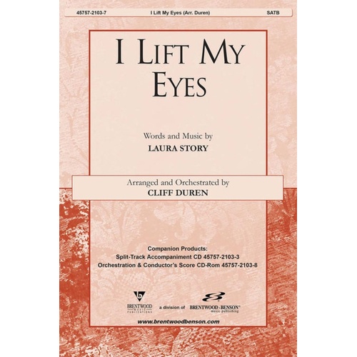 I Lift My Eyes SATB