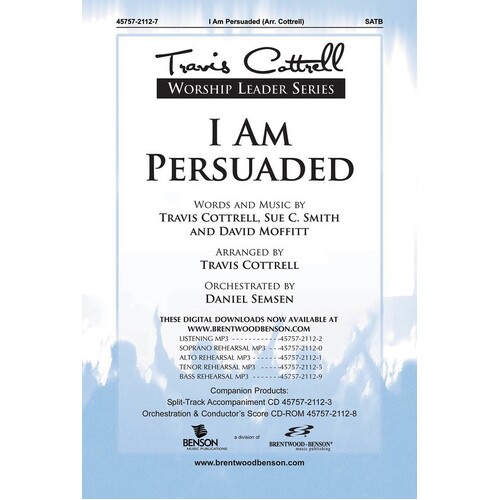 I Am Persuaded SATB