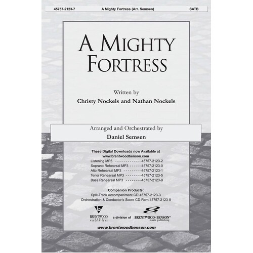 A Mighty Fortress SATB