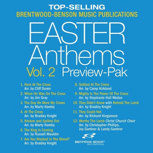 Top Selling Easter Anthems V2 CD (2012)