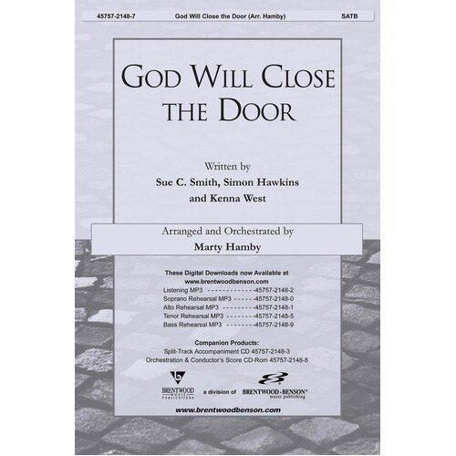 God Will Close The Door SATB