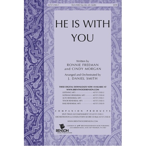 He Is With You SATB
