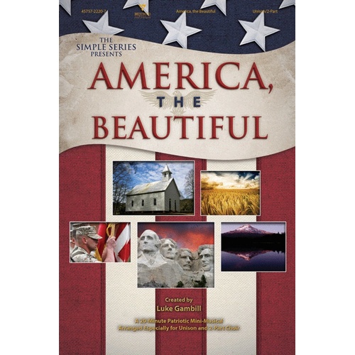 America The Beautiful Unison/2Pt