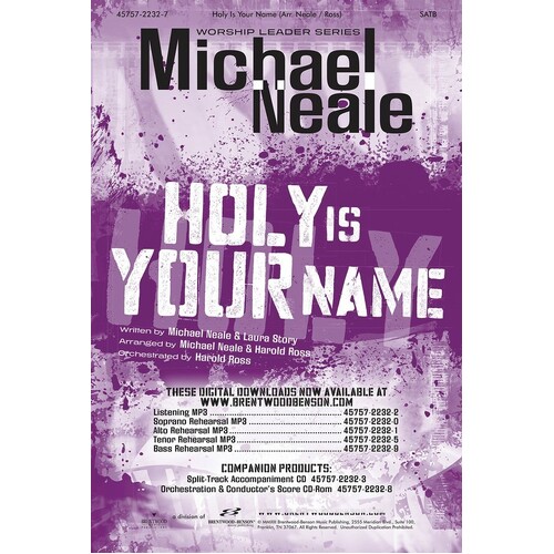 Holy Is Your Name SATB