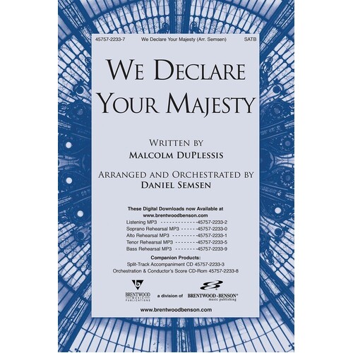 We Declare Your Majesty SATB