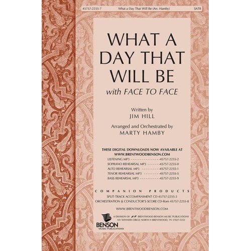 What A Day That Will Be SATB