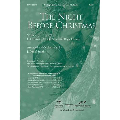 Night Before Christmas SATB 