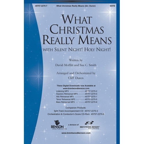 What Christmas Really Means SATB 