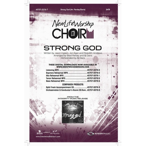 Strong God SATB
